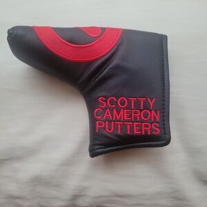 Scotty Cameron Black/Red Blade Head Cover